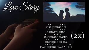 F#m e d c#m kaulah yang pertama menjadi cinta bm e a g# tinggallah kenangan. Love Story Taylor Swift Kalimba Tabs Letter Number Notes Tutorial Kalimbatabs Net