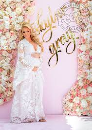 All The Photos From Pregnant Gretchen Rossi S Over The Top Baby Shower For Daughter Skylar Gretchen Rossi Lavish Baby Shower Celebrity Baby Showers