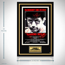 Selling original 1980 raging bull, 27x41 movie poster. Raging Bull Cast Hand Signed Movie Theatrical Release Poster Custom F Rare T