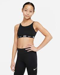 From pink to black and every color in between, you'll find the support and comfort you need for your lifestyle right here. Nike Trophy Older Kids Girls Sports Bra Nike Id