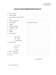 Tandai sebagai konten tidak pantas. Form Biodata New