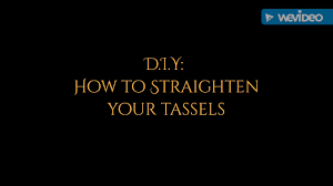 You can easily maintain and straighten your hair even if it's damaged! How To Straighten Your Tassels Youtube
