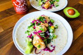 Maybe you would like to learn more about one of these? Blomkalstaco Med Spicy Pankopanering Och Picklad Rodkal Valdigt Vego