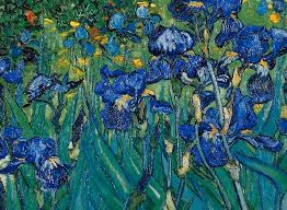 Van gogh had already painted a new version during his friend's stay and gauguin later asked for one as a gift, which vincent was reluctant to give him. Vincent Van Gogh Iris Detail Painting By Motionage Designs