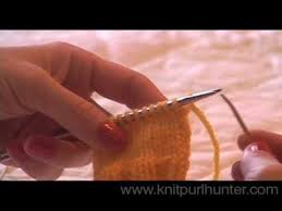 Knitting lessons for beginners, that will show you all of the basics. Knit Purl Hunter Video Lesson Kitchener Stitch Youtube How To Purl Knit Knitting Tutorial Knitting