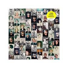 Free shipping for many products! New Mags Andy Warhol Selfies 1000 Piece Puzzle In A Square Box New Mags Designdelicatessen Webshop Aps