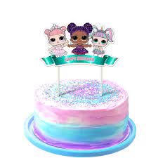 Let's come to the girl's special like barbie cakes, fairy cakes are also available as a birthday cake for girls in the market; Lol Cake Topper 1st Birthday Toppers Cute Girls Dolls Bday Decorations Theme Party 1 Count Buy Online In United Arab Emirates At Desertcart 102638440