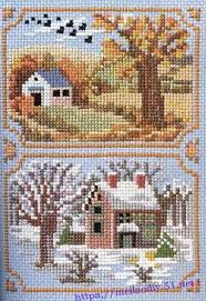 Solo Patrones Punto Cruz Aprender Manualidades Es Facilisimo Com Solo Patrones Punto Cruz Cross Stitch Landscape Cross Stitch House Cross Stitch Samplers