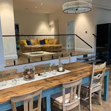 The ceiling area uses a transparent material so that when daylight comes in entirely and the kitchen and living room become bright without the need for lights. Open Plan Kitchen 10 Beautiful Design Ideas In 2021 Love Renovate