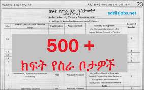 Check spelling or type a new query. Lecturer Vacancy In Ethiopian Universities 2019