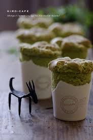 紙コップで作る 抹茶シフォンケーキ レシピ ティーレシピ レシピ 抹茶 シフォンケーキ