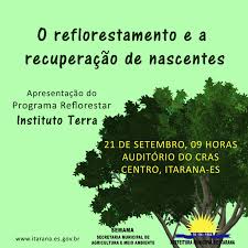 Reunião com representantes do Instituto Terra vai abordar o ...