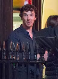 Benedict cumberbatch, cbe (full name benedict timothy carlton cumberbatch) is the actor who portrays sherlock holmes in the bbc adaptation, sherlock. Benedict Cumberbatch In The Rain On The Set Of Sherlock In The Uk Lainey Gossip Entertainment Update