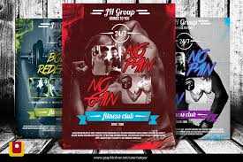 Fitness Flyer / Gym Flyer Template PSD by satgur on DeviantArt