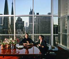 Follow your favourite olympic heroes on their journey to the games. Halston Liza Minnelli Olympic Tower Holden Luntz Gallery