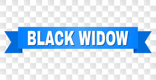 All png & cliparts images on nicepng are best quality. Black Widow Text On A Ribbon Designed With White Caption And Blue Tape Vector Banner With Black Widow Tag On A Transparent Background Stock Vector Adobe Stock