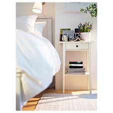 Hemnes White Bedside Table 46x35 Cm Ikea Hemnes Bedside Table Hemnes Nightstand Ikea Hemnes Nightstand