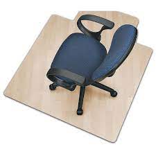 realspace hard chair mat for hard surfaces 45 w x 53 d wide lip clear by office depot officemax chair mats beach chair umbrella office floor mats