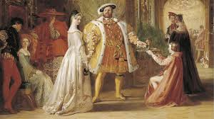 Lo sguardo è volto verso lo spettatore e il disegno attorno agli occhi rende l'espressione di. Le Sei Mogli Di Enrico Viii D Inghilterra