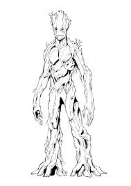 Turn on the printer and click on print the drawing. Coloring Page Living Tree
