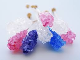 Most people let their rock candy cool completely, get hard, and then just break it but shelby said that a lot of times, that makes a whole bunch of tiny slivers and pieces or huge chunks. How To Make Flavored And Colored Rock Candy