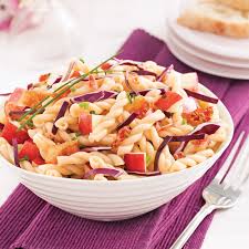 Salade De Pates Au Chou Rouge Et Pommes 5 Ingredients 15 Minutes