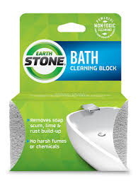 It'll get you clean, probably without additional soap washing — something that can't be said for real bubble bath water — but may tend to irritate skin and practically demands a rinse in the shower. Earthstone Non Toxic Bathroom Cleaning Block Summit Brands