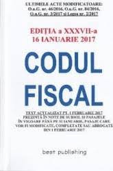 Ediție adnotată cu normele metodologice aprobate prin h.g. Codul Fiscal