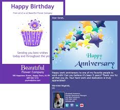 Maybe you would like to learn more about one of these? Birthday Ecards And Work Anniversary Email Campaigns Email Automation