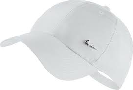 Nike U Nk H86 Cap Metal Swoosh Hat Weiss Verstellbarer Verschluss One Size Nike Kappe Herren Kappe