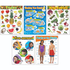 Healthy Living Learning Charts