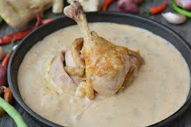 Resipi Ayam Percik Putih Paling Mudah Pakai Santan Kotak Pun Boleh