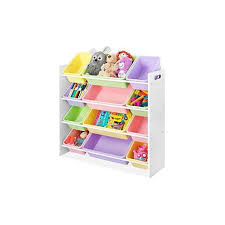 Playtime becomes more fun when your kids can easily take out their toys, books and games and then quickly clean up afterwards. Product Whitmor Kids 12 Bin Organizer Pastel Online Only Organizing Bins Whitmor Storage And Organization