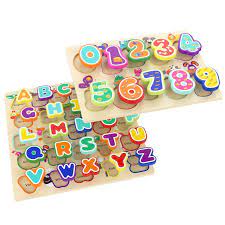 The best toddler puzzles for all ages. Top Bright Wooden Puzzles Alphabet Educational Toys For 1 Year Old Girl Boy Gifts Pack Of 2 Buy Online In Antigua And Barbuda At Antigua Desertcart Com Productid 70004051