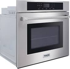 Maybe you would like to learn more about one of these? Thor Kitchen Hew3001 30 Inch Professional Electric Wall Oven With 4 8 Cu Ft Capacity Multiple Cooking Modes Self Cleaning Hidden Bake Element And Touch Glass Control Panel