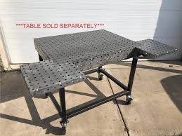 Certiflat Fabwing 12 X 12 Corner Extention Table Welding Table Furniture