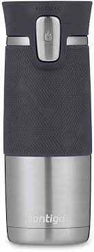 Get a handle on your morning coffee with the contigo snapseal superior stainless steel travel mug with handle, 20 oz. Pin On 1