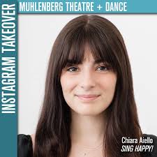 Today's your last chance to see SING HAPPY! A Kander & Ebb Project! Guiding  us through Matinee Day today will be cast member Chiara Aiello! Audiences  have been raving about the show!