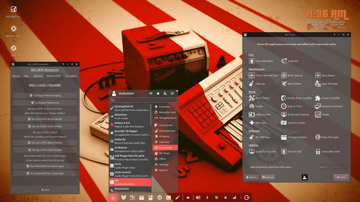 AV Linux MX Edition (AVL-MXE) Media Based Distro Review. - Dark Artistry