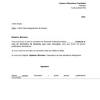 Modèles de lettres pour manque de document. 1