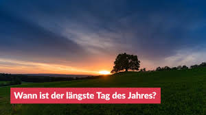 Der tag zählt leider nach dem heilig abend erstreckt sich das weihnachtsfest noch über zwei weitere feiertage, den 1. Wann Ist Der Langste Tag