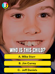 Who's this childhood star? He made us laugh with his wild faces and  unforgettable roles as a pet detective, a green mischief-maker, and a  lawyer who couldn't lie. Any guesses?