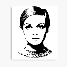 Paint the edges of the canvas black. Mod Canvas Prints Redbubble