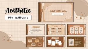 It's an extension of the idea that the slide should not stand alone. Aesthetic Ppt 6 Animated Slide Easy Simple Free Template Youtube