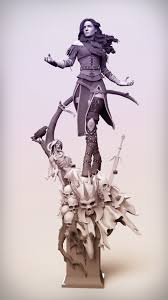 Yennefer 3d Fan Art By Hugo Gomez Hugo Gomez Is A Sculpture Supervisor At Bigchild Creatives From Ma Art Star Wars Pictures The Witcher Wild Hunt