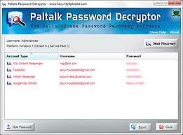 We have seen about 3 different instances of pal_install_r132144.exe in different location. Password Decryptor For Paltalk Free Download