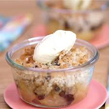 Recette Crumble Aux Pommes Flocons D Avoine Et Chocolat Video Video Recette Crumble Recette Avec Flocons Davoine Crumble Pomme