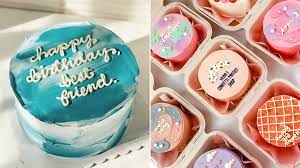 Best 50th birthday cakes for men from 50th birthday cake contemporary design in masculine blue. 14 Online Cake Shops You Can Buy Those Korean Style Minimalist Cakes Klook Travel Blog