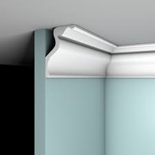 Cornice per interno di lunghezza 100 cm (a richiesta fino a 150 cm). Cornice In Polistirolo Per Pareti E Soffitti Poliart Eps Modello P332 Poliart Eps Polistirene Polistirolo Espanso