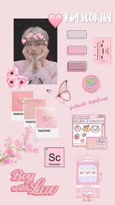 We offer official bts merch & bt21 merch. Jin Aesthetic Bts Cute Kpop Pink Pink Princess Worldwide Handsome Wwh Hd Mobile Wallpaper Peakpx